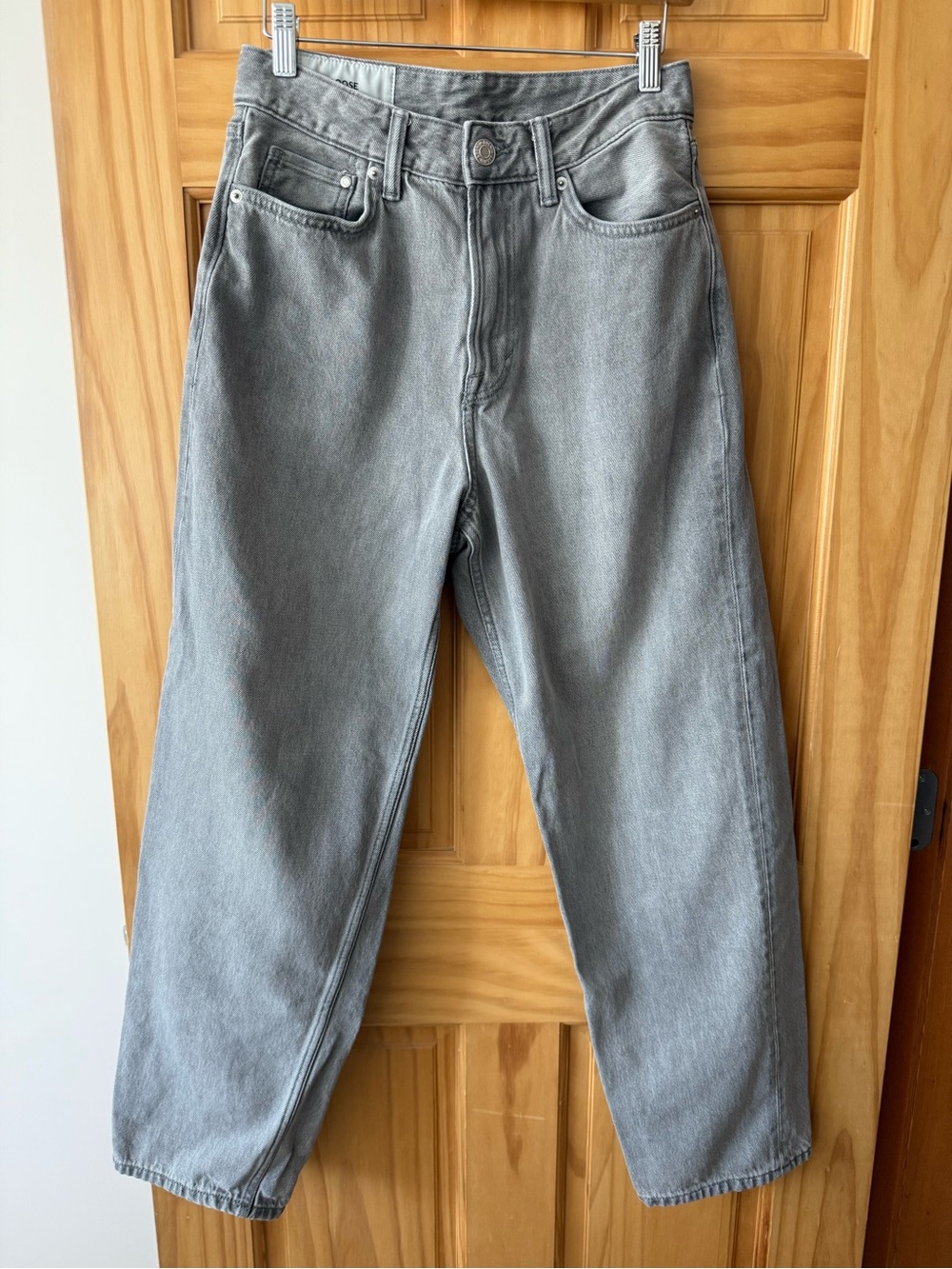 H&M Men's Gray Loose Jeans